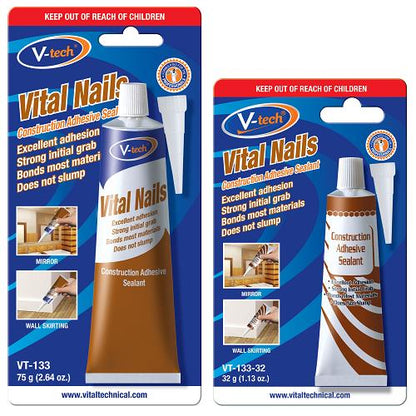 Vital Nails 
Construction Adhesive Sealant VT-133 (Aluminium Pin Glue)